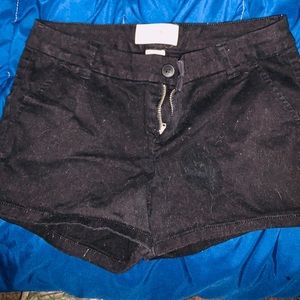 Black shorts